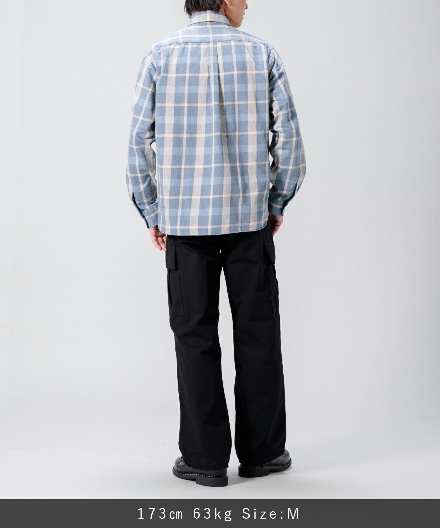 うえだしろう JAPAN BLUE JEANS】Sulpher Dyed Check Shirts | デニム研究所 by