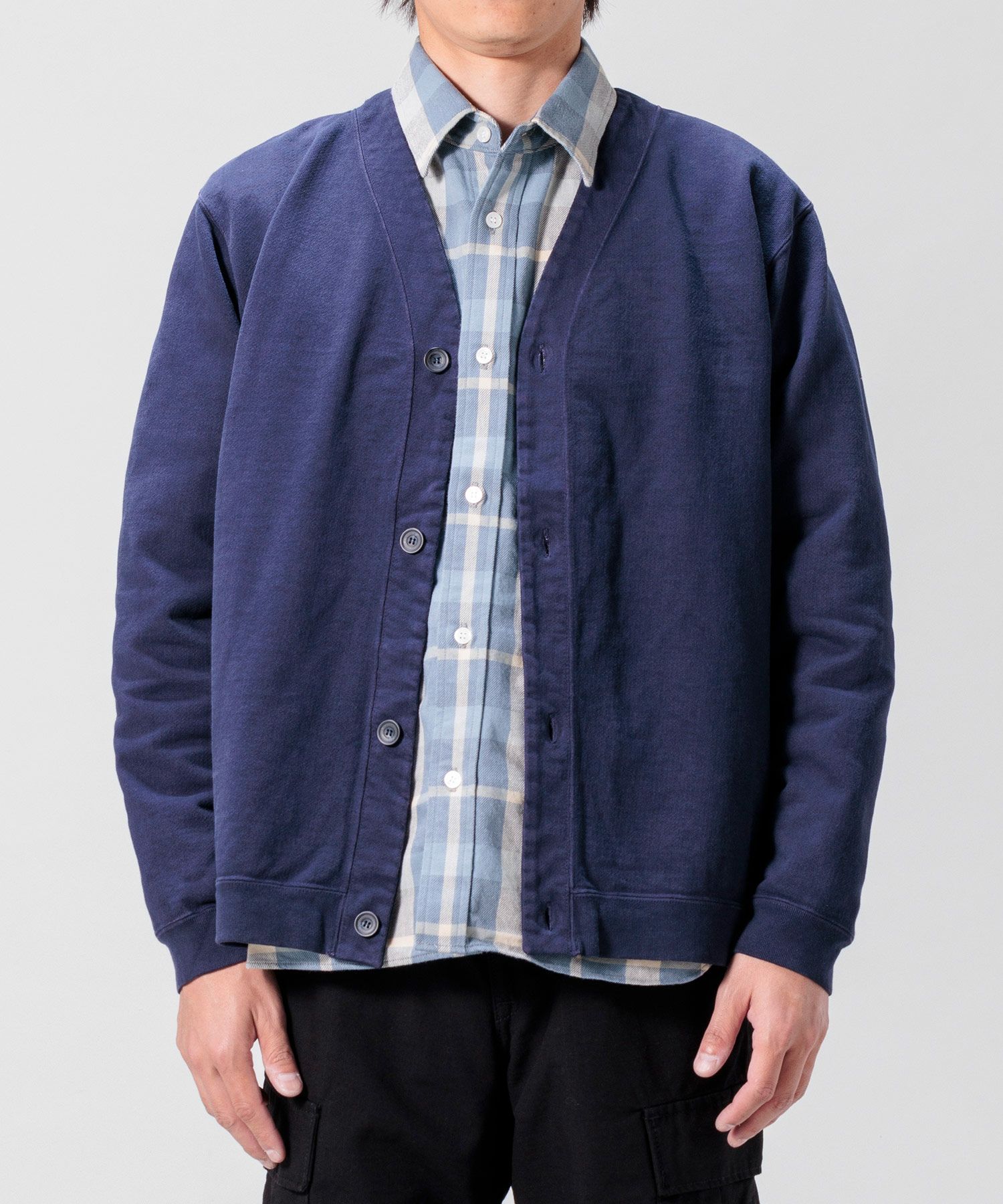 JAPAN BLUE JEANS】Inlay Cardigan | デニム研究所 by JAPAN BLUE 