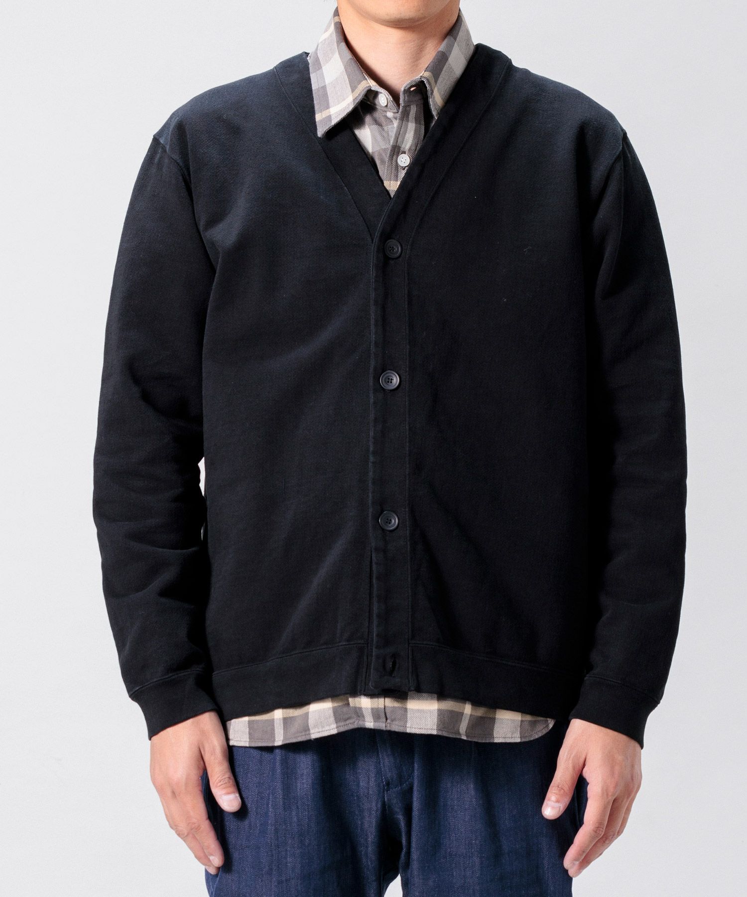JAPAN BLUE JEANS】Inlay Cardigan | デニム研究所 by JAPAN BLUE 