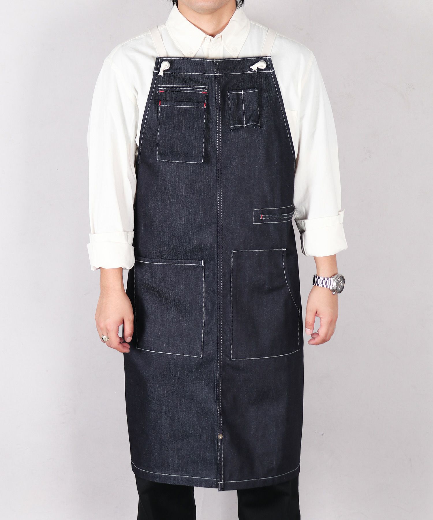 JAPAN BLUE JEANS】Denim Apron11.5oz ナチュラルデニム | デニム研究