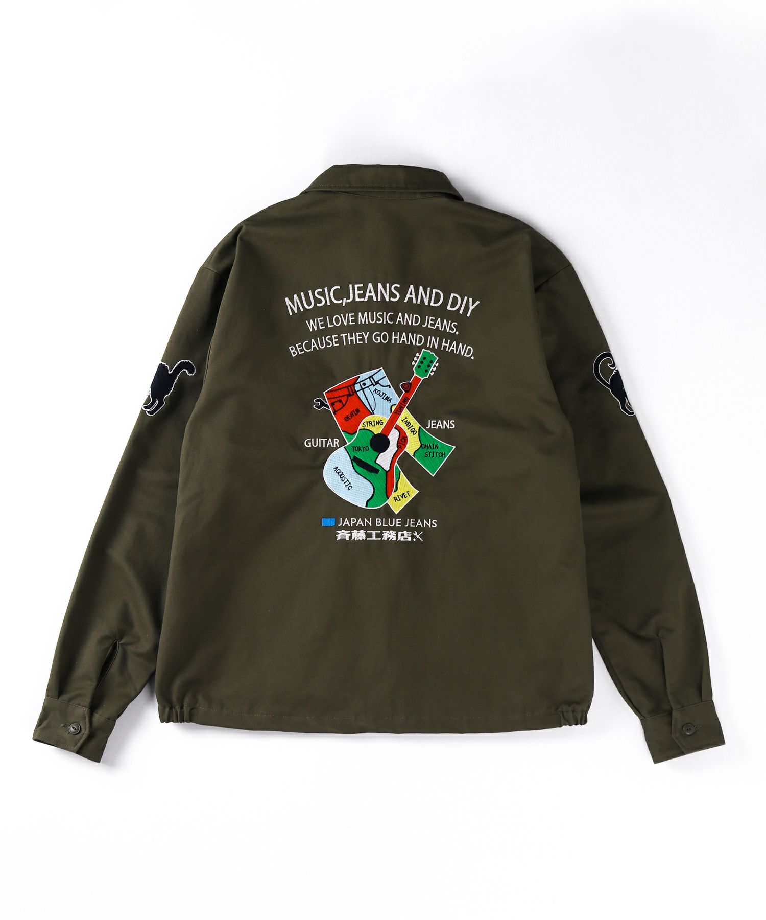 斉藤工務店×JAPAN BLUE JEANSコラボ】 オリジナルガレージベトジャン 