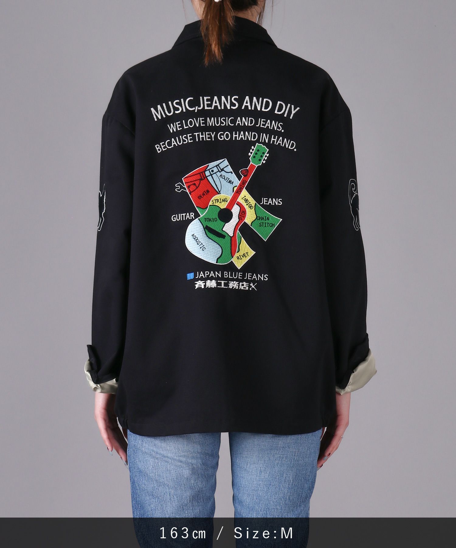 斉藤工務店×JAPAN BLUE JEANSコラボ】 オリジナルガレージベトジャン 