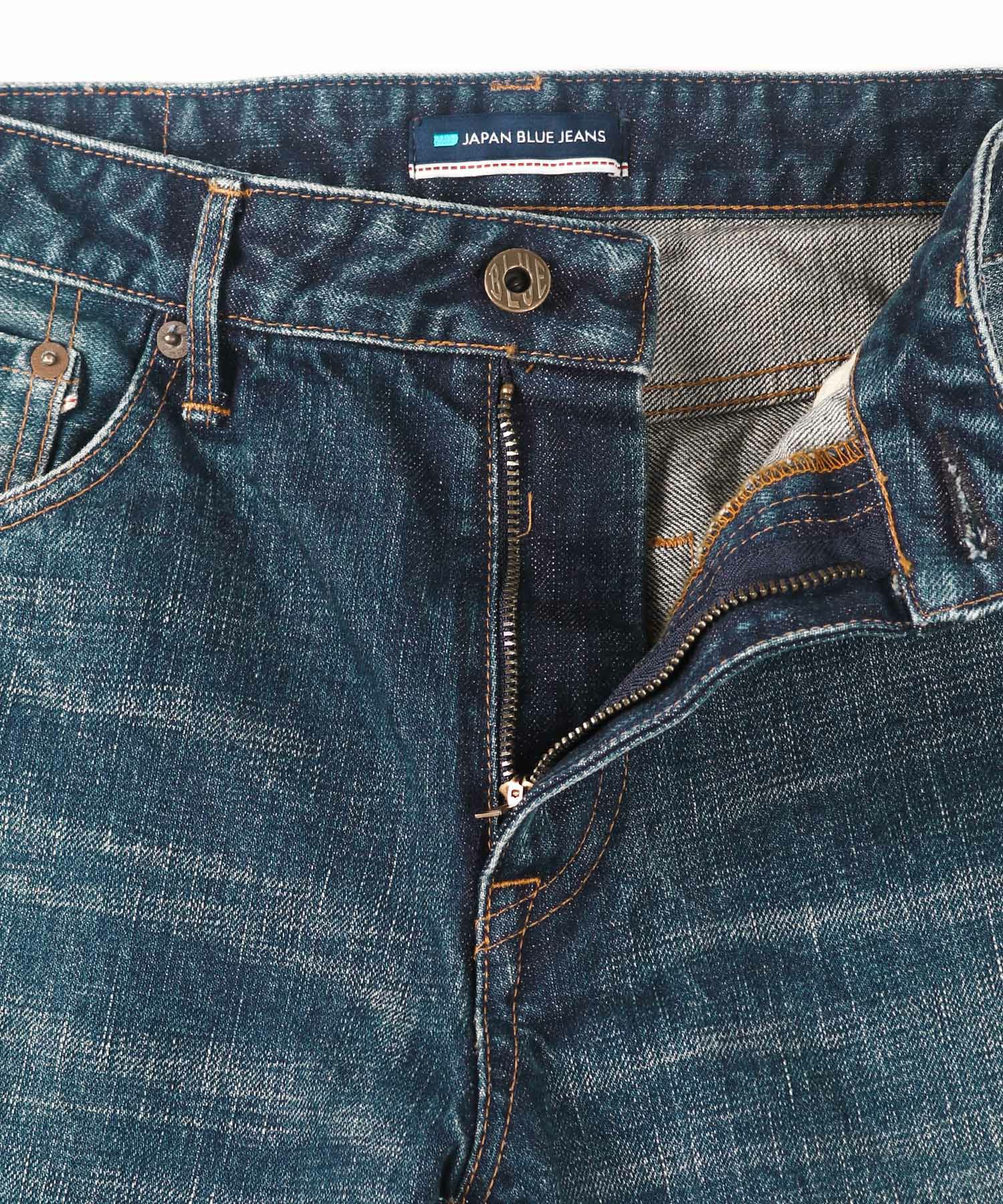 JAPAN BLUE JEANS】J301(D01) ストレートモデル 14.8oz ハードデニム