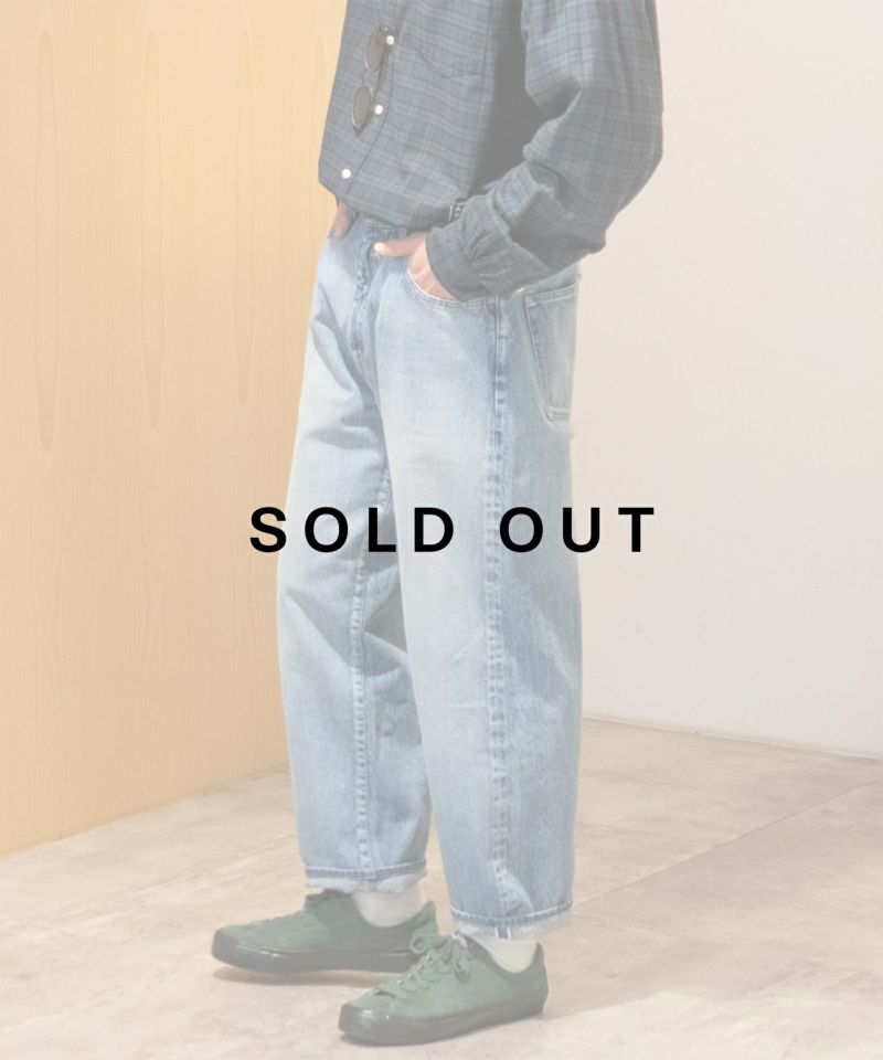 【新品未使用】JAPAN BLUE JEANS ワイドテーパードデニム 32 JAPAN BLUE JEANS（ジャパンブルージーンズ）別注 12oz
