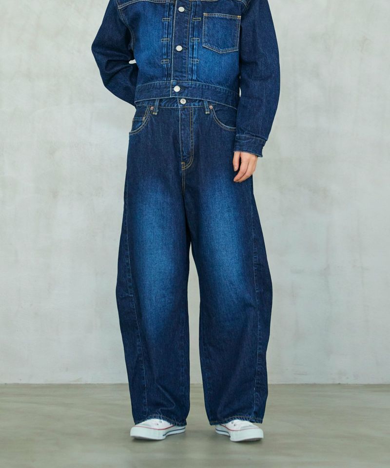 25SS 新作 SETTO セット PANEL JEANS Sサイズ beams PANEL JEANS／SETTO（セット）｜愛着を持ってずっと使いたいモノ