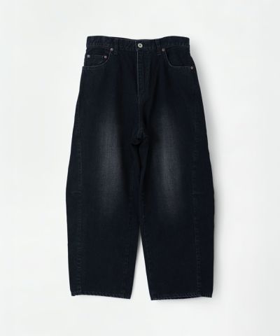 PANEL JEANS ブラック