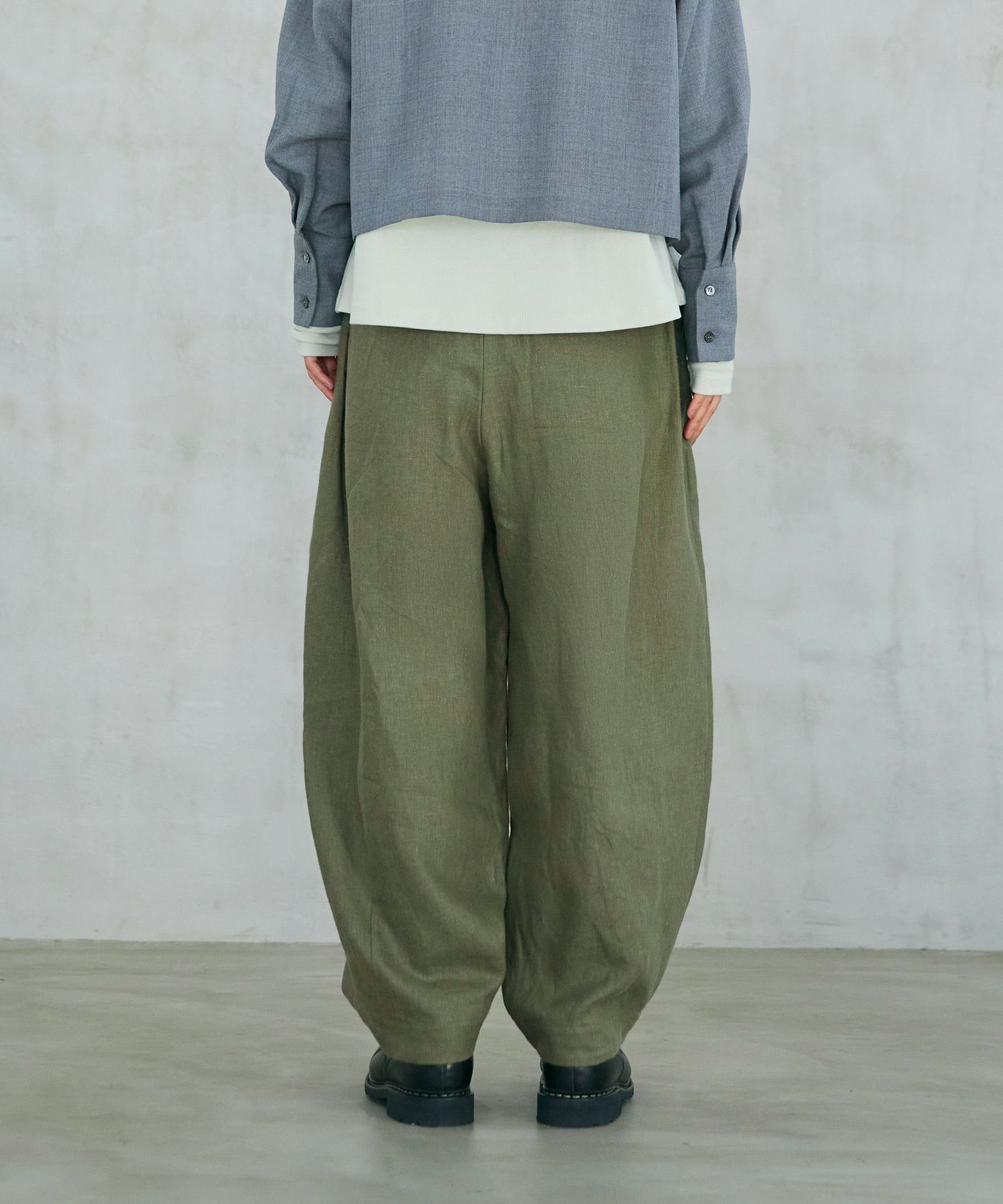 SETTO】SUNSET PANTS / フレンチリネン | デニム研究所 by JAPAN BLUE