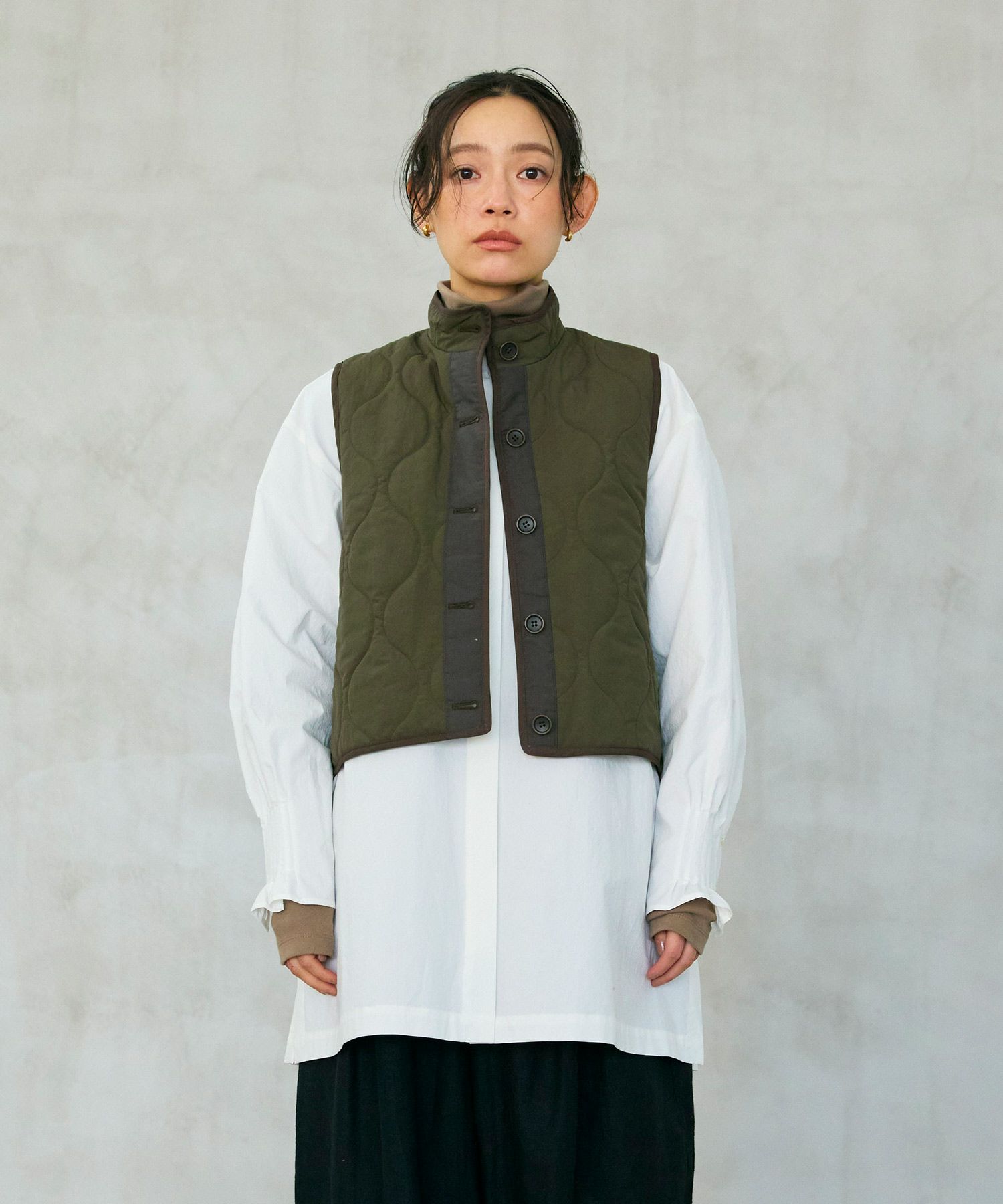 SETTO】QUILT VEST | デニム研究所 by JAPAN BLUE オンラインショップ