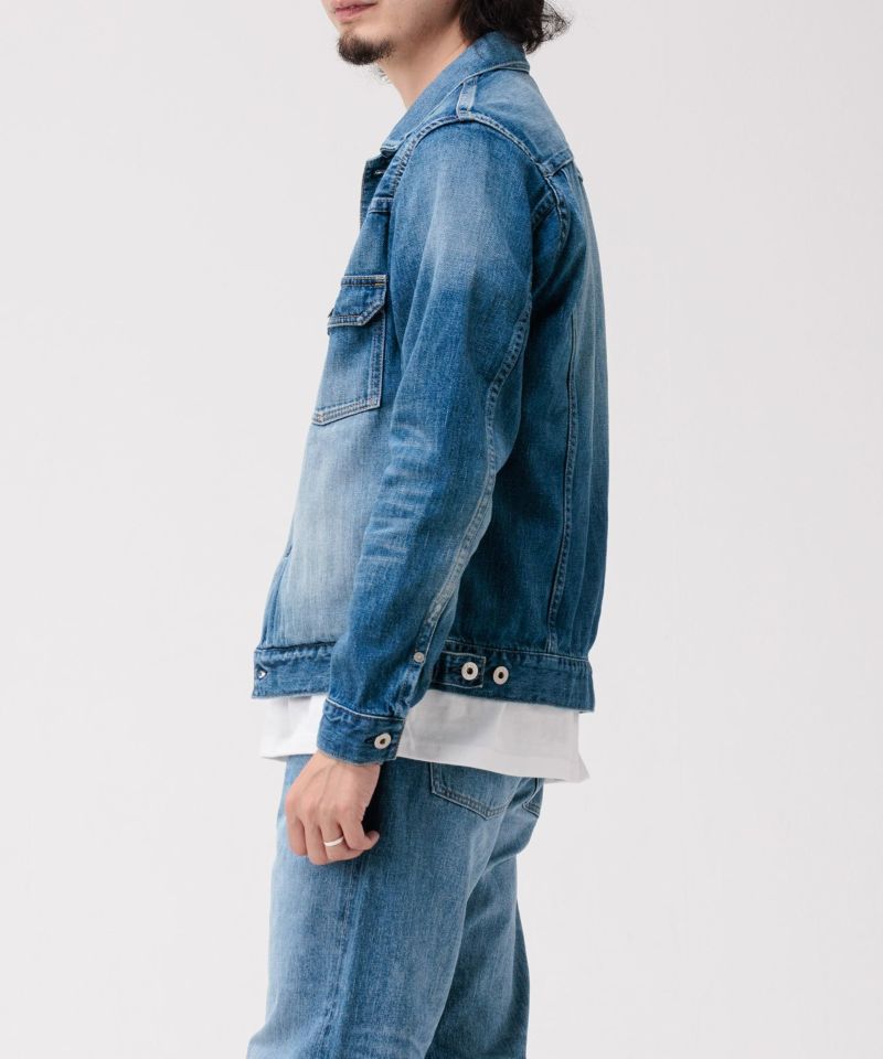 JAPAN BLUE JEANS】11oz Blue Selvedge Type2 Denim Jacket（M01
