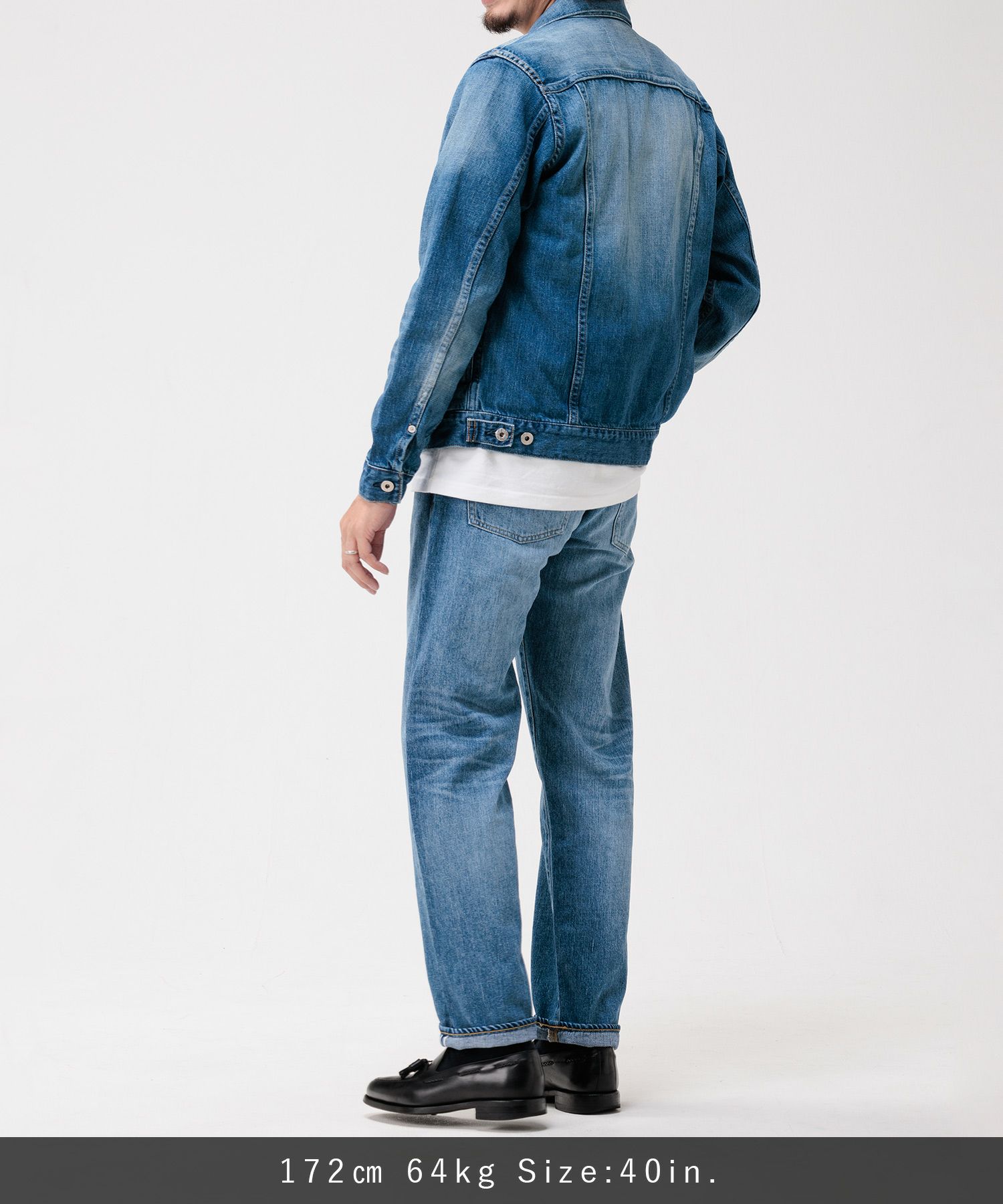 JAPAN BLUE JEANS】11oz Blue Selvedge Type2 Denim Jacket（M01