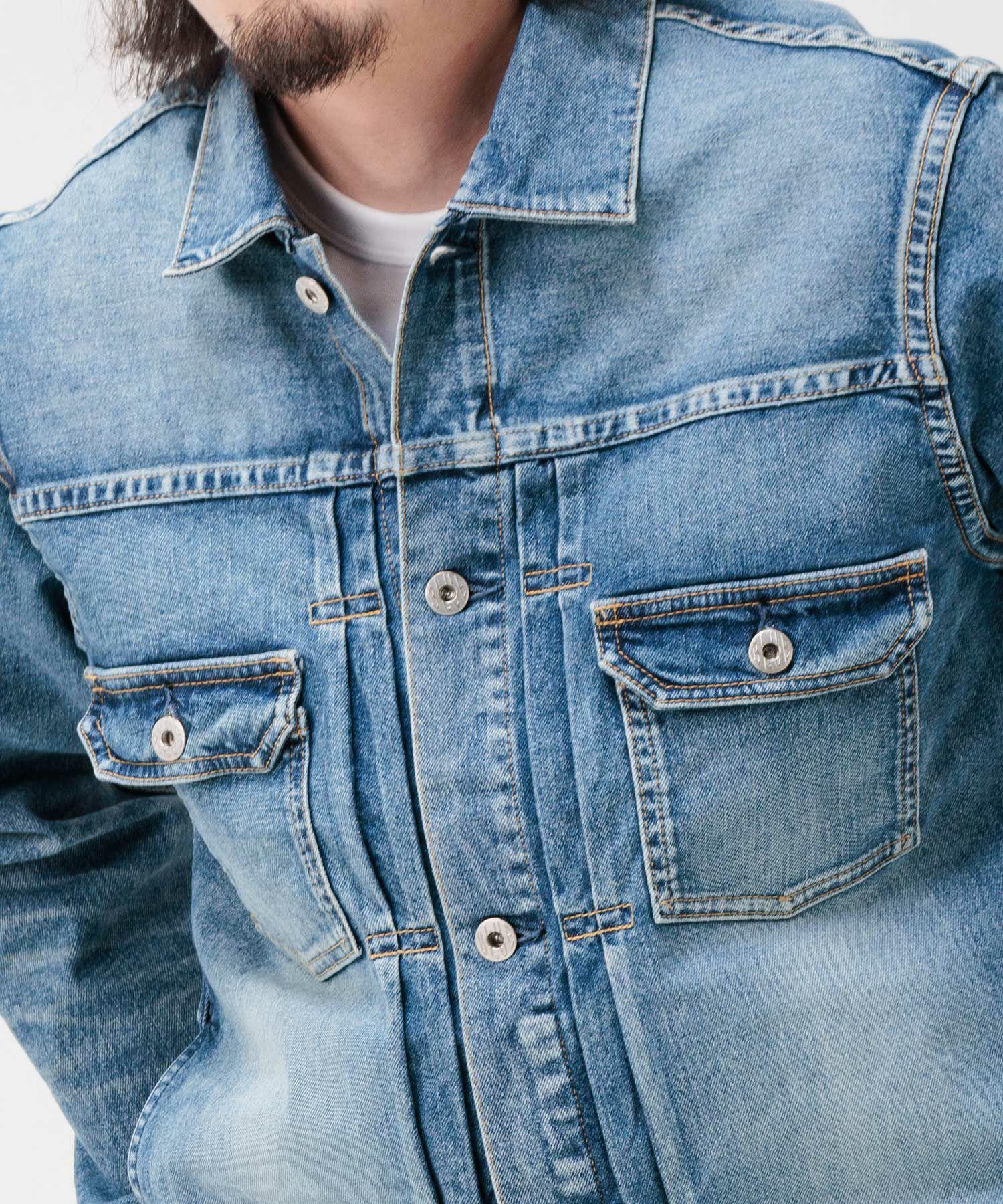 JAPAN BLUE JEANS】12oz Ultimate Stretch Type2 Denim Jacket（M01