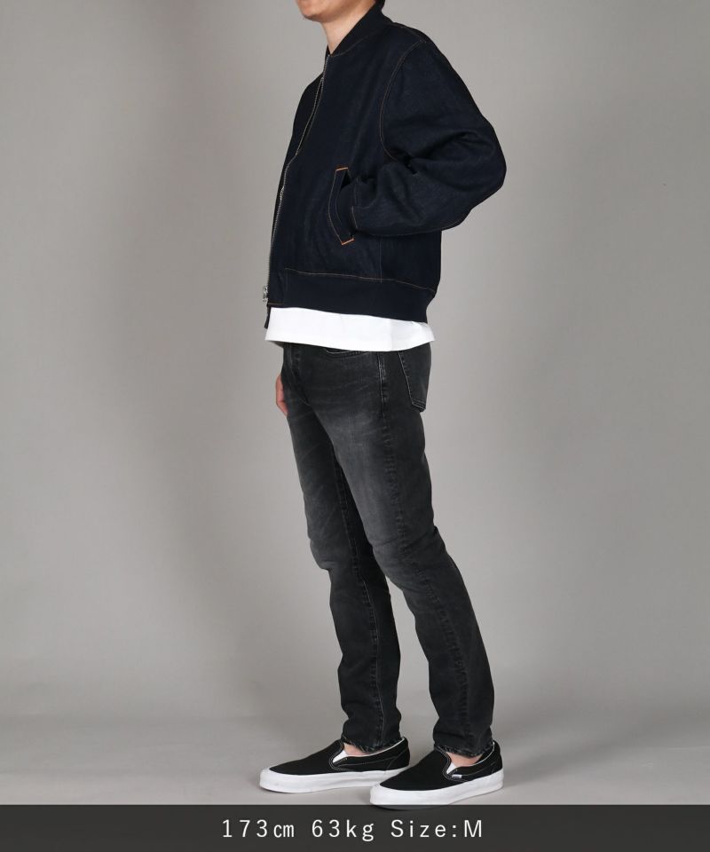 JAPAN BLUE JEANS】11.5oz Denim Bomber Jacket 11.5oz