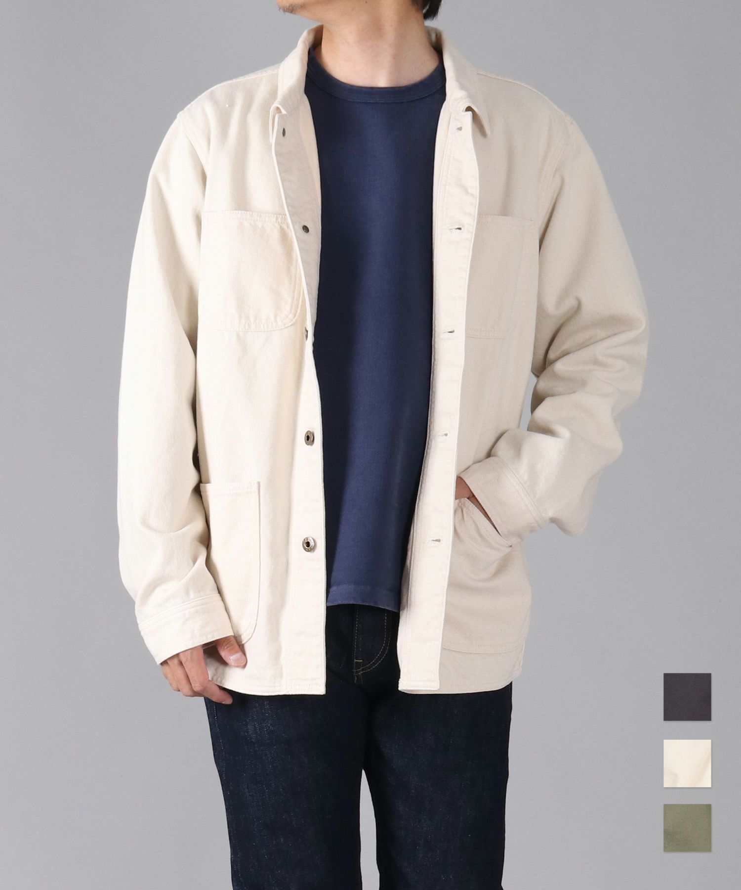 【新品】Japan Blue Jeans ドリズラージャケット　Lサイズ JAPAN BLUE JEANS（ジャパンブルージーンズ） デニム ドリズラー