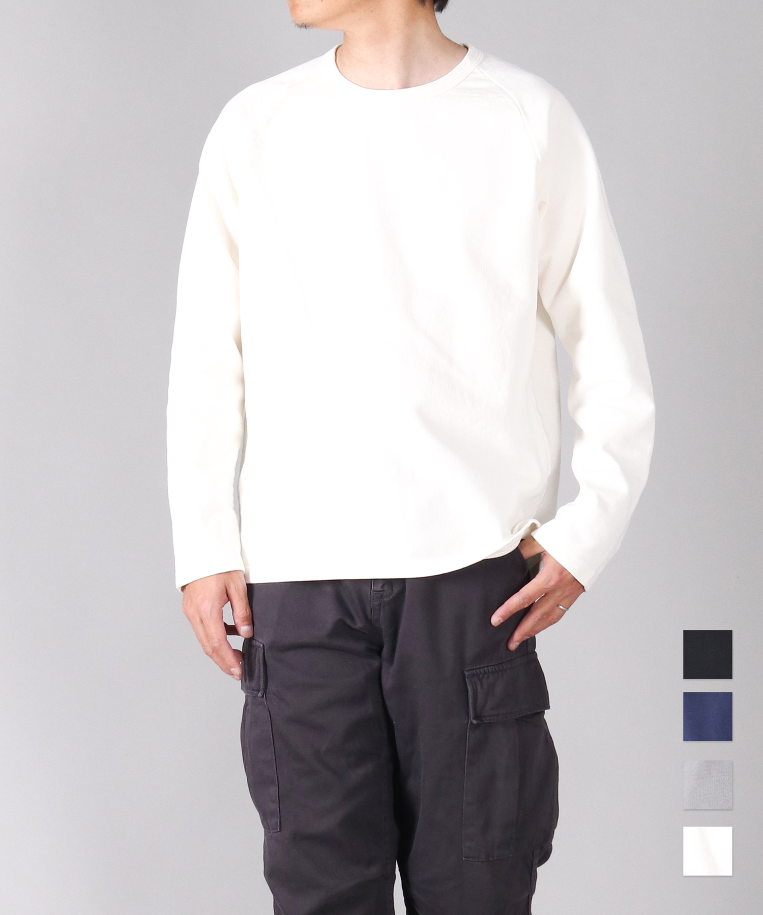 JAPAN BLUE JEANS】Inlay raglan L/S T-shirts | デニム研究所 by