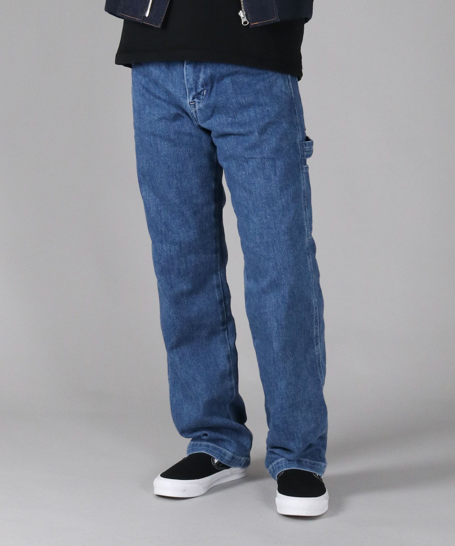 〈タイムマシーン×6〉LOOSE PAINTER JEANS 28 試着のみ タイムマシーン×6〉LOOSE PAINTER JEANS 28 試着のみ